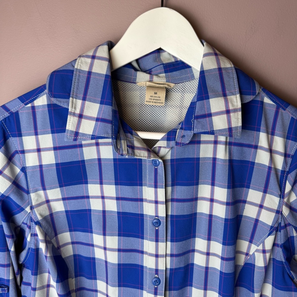 Duluth Women’s Plaid Long Sleeve Shirt M - Picture 5 of 9